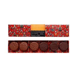 Alfajores Mamuschka Harina de Almendras Surtidos x6