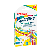 Marcador Para Niños Edding Funtastics Textile Fun 5 Colores