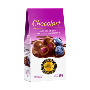 Arandanos Con Cobertura De Chocolate Semiamargo 80grs