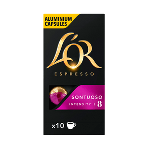 Capsulas de Café Aluminio Compatible Sontuoso x10