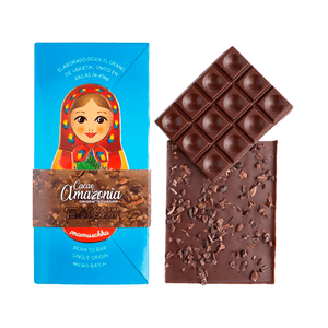 Chocolate Mamuschka 65% Cacao Con Nibs De Cacao 50grs