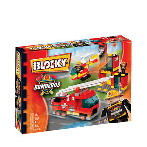 Bloques Blocky Bomberos 2 192 Piezas