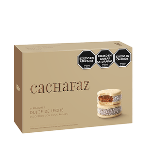 Alfajor Cachafaz Maicena x6