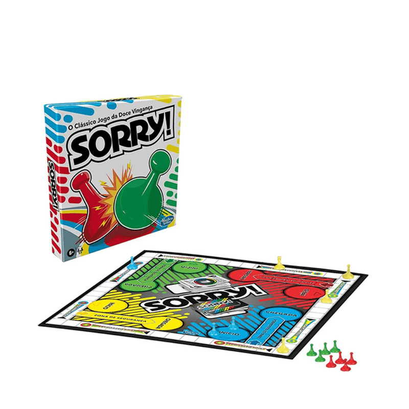 Hasbro-Juego-Sorry--unico-unico
