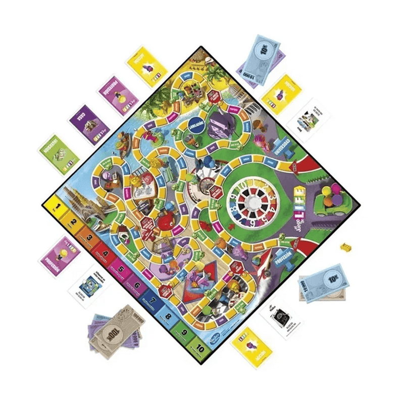 Hasbro-Juego-Life-Tu-Vida-Tu-Camino-unico-unico
