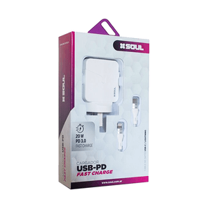 Cargador Carga Rapida Turbo Usb-C + Cable Iphone
