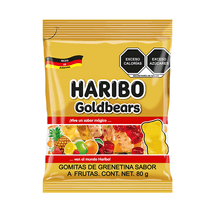 Gomitas Importadas Haribo GoldBears 80grs