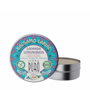Bálsamo Labial Lata Lavanda y Lemongrass