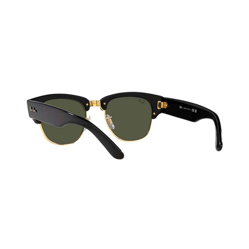 Lentes-Ray-Ban-Mega-ClubMaster-Negro-y-Dorado