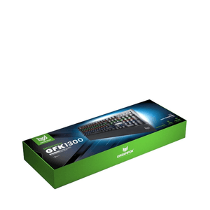 Teclado Gamer Mecánico Greenfox Negro GFK1300