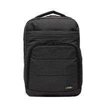 Mochila Portanotebook National Geographic 3 Compartimentos Pro Negro