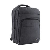Mochila Portanotebook National Geographic 3 Compartimentos Pro Gris
