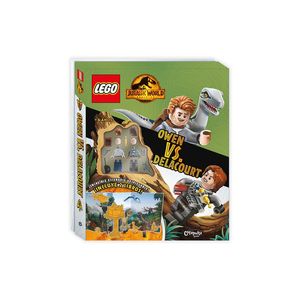 Lego Landscape Jurassic World: Owen vs Delacourt