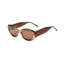 Lentes de Sol Ay Not Dead Shoom Marrón Solido Transparente Marrón Polarizado