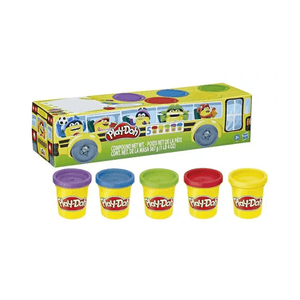 Masas Plastilinas Play-doh Pack x5 Vuelta A Clases