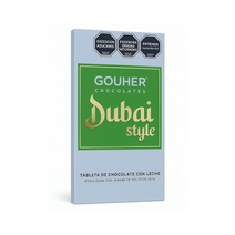 Tableta Chocolate Dubai Gouher Pistacho y Kataifi 70grs