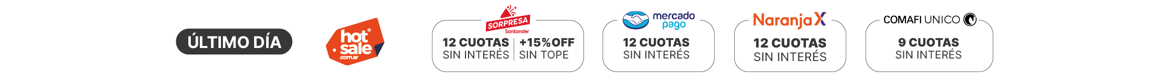Bancarias Ultimo Día Hot Sale