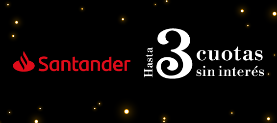 Santander 3 cuotas