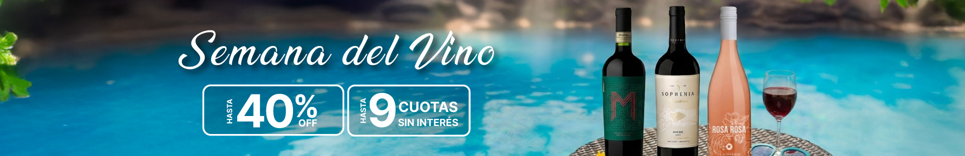 Bebidas hasta 40% Off