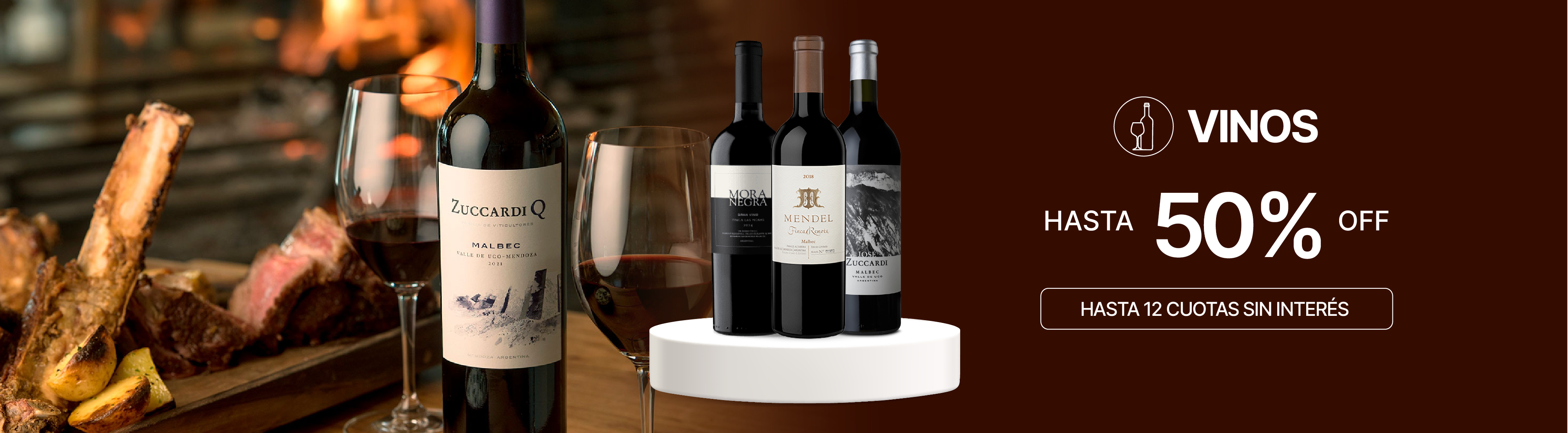 Vinos hasta 50% Off​​