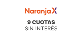 9 cuotas naranja x