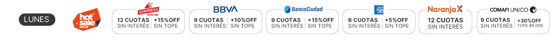 Bancarias Lunes Hot Sal