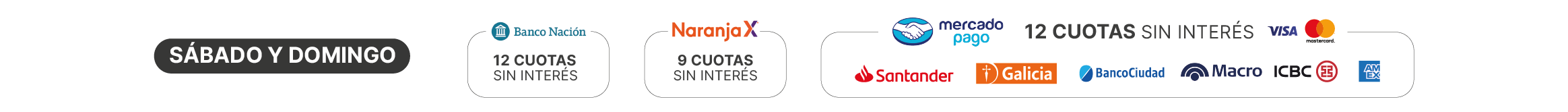 Bancarias Sabado y Domingo