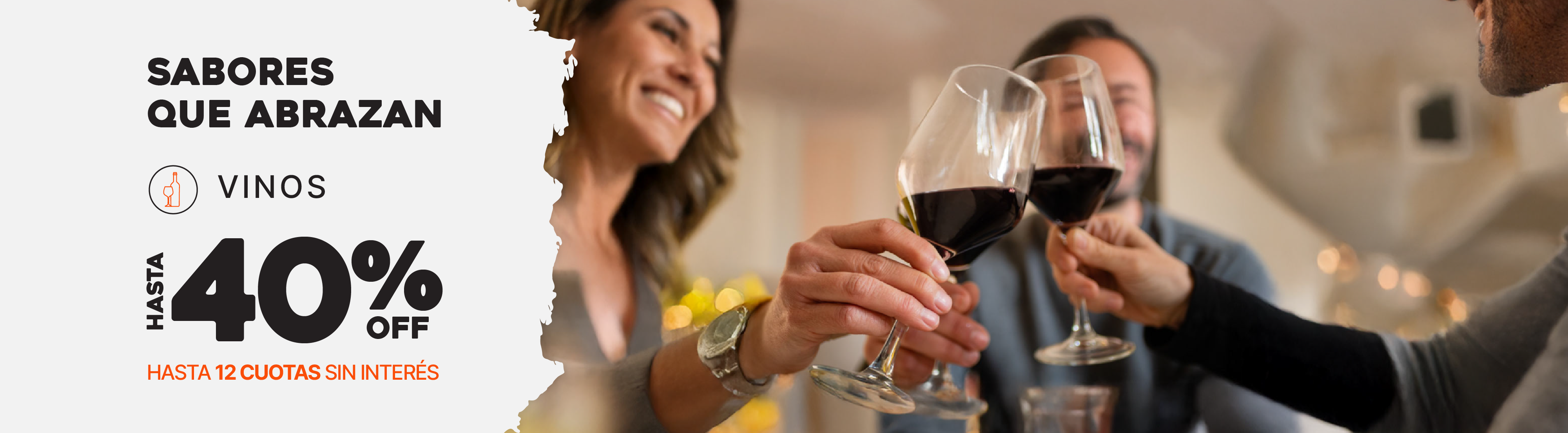 Vinos hasta 40% Off​​​