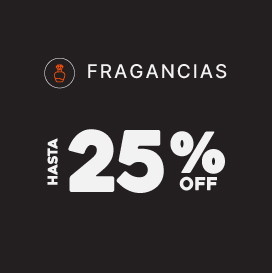 Fragancias hasta 25% Off